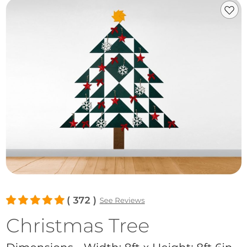 Felt Right Christmas tree in a box